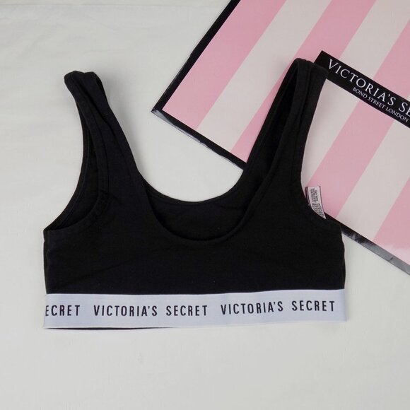 nwt bundle set of 2 VS logo bra and panty - Picture 5 of 5